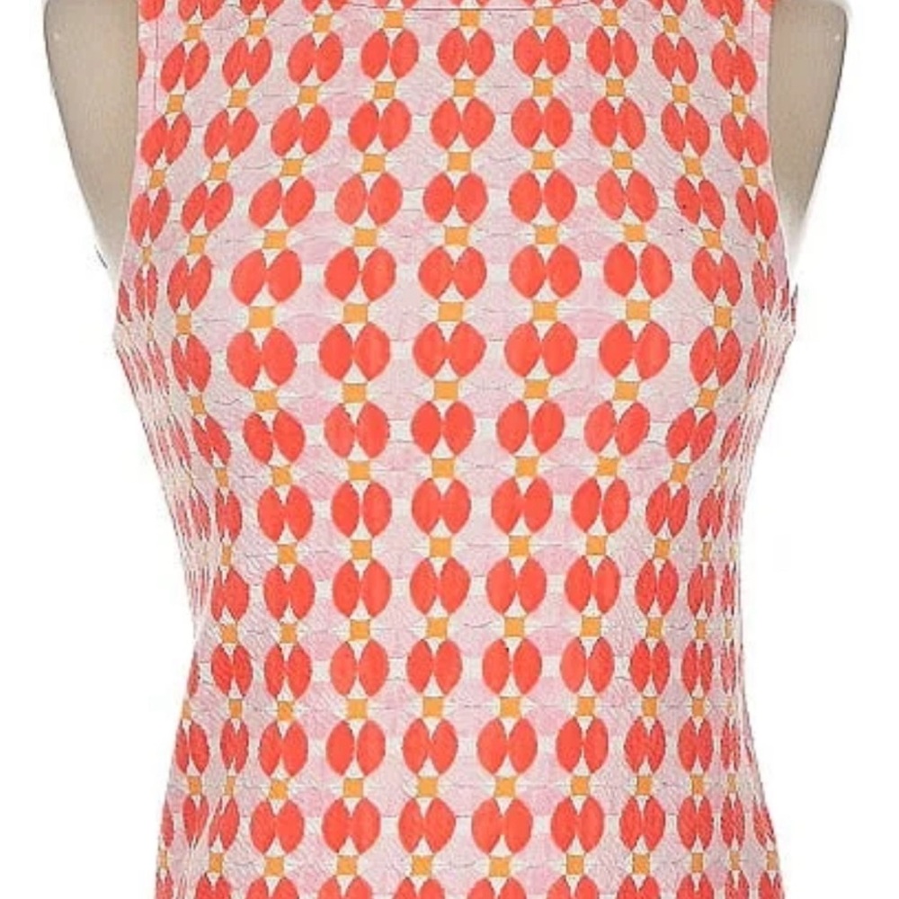 Anthropologie Geometric Patterned Sleeveless Top